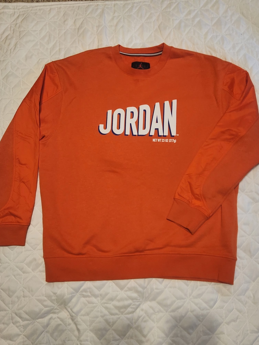 Jordan Men's Crewneck Sweatshirt - Orange